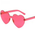 thumbnail image 5 of Gafas de sol transparentes sin marco de gelatina Gafas de sol de color caramelo De una sola pieza, 5 of 5