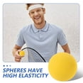 4Pcs Yellow Rubber Squash Balls Racquetball Squash Rebound Rate High