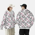thumbnail image 4 of KLL Sweat à Capuche Extérieur Protection Solaire UPF 50+ pour Hommes et Femmes, Manches Longues, Pêche, Randonnée, Performance, TTG, 4 of 7