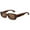 Brown, variant on Multi Protection Daily Eyewear Scratch Resistant Lens Pressure-Free Wearing Elastic Spring Temple Minimalist Universal Glasses for Men and Women