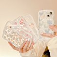 thumbnail image 3 of Samsung A13 A12 A04E A04S A11 A03S A03 A53 A73 A33 A23 A52 A51 A71 A72 A22 A32 A02 A21S A31 A20 A30 A50 Funda De Teléfono De TPU Suave A Prueba De Polvo Color Caramelo Borde Ondulado Caso, 3 of 4