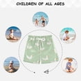 thumbnail image 6 of Cute Geese Pattern Swim Trunks Quick Dry Beach Pool Board Shorts Lightweight Stylish Print Sizes 2T to XL, 6 of 8