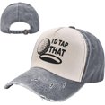 thumbnail image 2 of I'd Tap That Mens Hat I'd Tap That Tennis Hats for Men's Funny Hats, 2 of 7