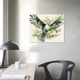 thumbnail image 3 of Nawypu  Canvas Modern Wall Art,The Office Decor,Flying Owl with Trees Leaves Background Nature Animal Illusion Art Canvas Artwork Wall Art Office Decor Home Decorations, 3 of 4