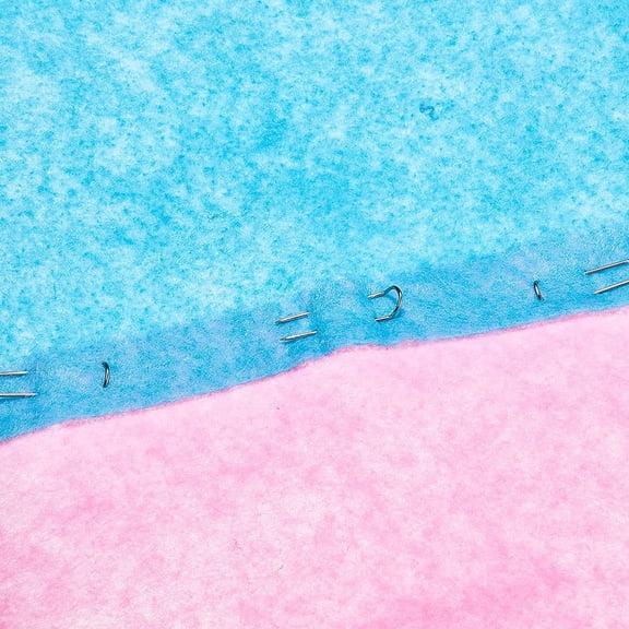 SEWOART 50Pcs Practical U Shaped Cloth Locating Pins for Sewing Projects