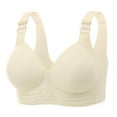 thumbnail image 2 of Ashirexll Bras for Women No Underwire, Push Up Bra, Nylon Bra Comfortable Gathered Support Everyday, 2 of 7