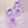 thumbnail image 2 of Sneakers for Girls Sizes 10.5-11 Years Dance Ballet Performance Indoor Yoga Durable Comfortable Breathable Trendy Purple Kids&nbsp;Shoes, 2 of 3