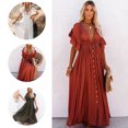 thumbnail image 1 of Muyoka Traje de baño tipo pareo para mujer, falda envolvente para la playa, vestido tipo caftán con Kimono pareo Muyoka Hogar, 1 of 6