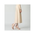 thumbnail image 4 of BLISSFUL STEP Women's Open Toe Strappy Straps Prom Stiletto Heels Sandals Rose Gold 7, 4 of 7
