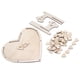 thumbnail image 2 of Wedding Guest Book Alternative, Heart Shape Guest Book For Festivals For Children's Birthdays For Parties ANGGREK Otros, 2 of 8