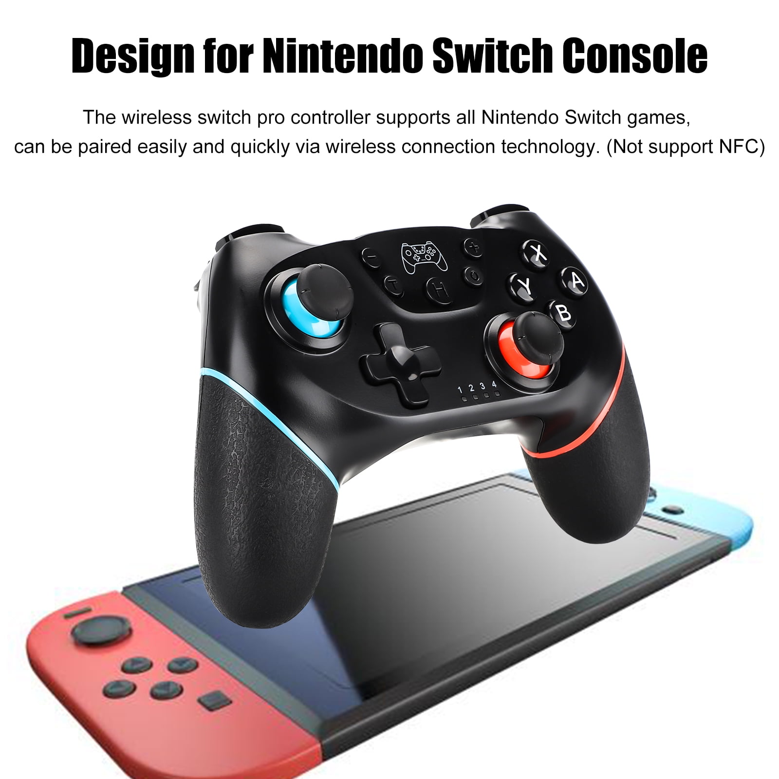 Wireless Controller Fit For Nintendo Switch Tsv Ergonomic Wireless Pro Controller Gamepad Dual Shock Remote Controller Joystick Compatible With Nintendo Switch Lite Walmart Com Walmart Com - controller supported roblox games list