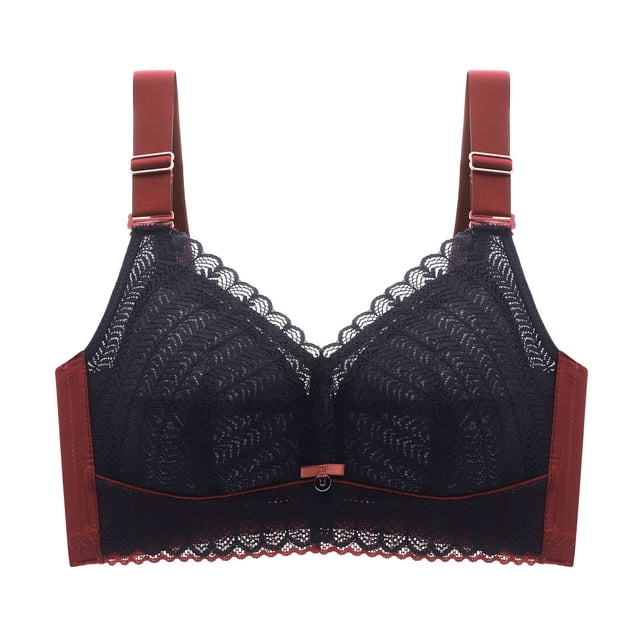 Gibobby Brasier deportivo mujer Ropa interior para mujer, sujetador ajustable de realce, parte superior de tubo, pecho antiflacidez, ropa interior sin aros(Negro,36E)