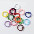 thumbnail image 3 of 15x Spring Set Snap Hebilla Mosquetón Accesorio de bricolaje Heavy Duty Round Small Snap Broche Spring para monedero Artesanía BLESIY Hebilla de llavero con resorte, 3 of 7