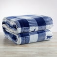 thumbnail image 3 of Great Bay Home Rustic Lodge Velvet Plush Warmest Throw  (50" x 60" Throw, Buffalo Check Lodge), 3 of 3