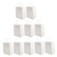 thumbnail image 4 of Raindrops 10Pcs Food Packaging Bulk White Paper Bags with Handles for Takeaway and Picnic, 4 of 6