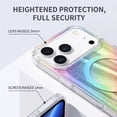 thumbnail image 6 of For iPhone 14 Pro Max Phone Case,Support For Mag-Safe,Luxury Bling Gilded Starry River Pattern Back Design,Ultra Slim Shockproof Anti-Scratch Drop Protection,Non-Slim Thin Phone Case,C, 6 of 17