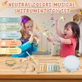 thumbnail image 3 of Set de instrumentos musicales Ehome Montessori de madera para bebé, 3 of 7