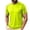 Green, variant on Klisyaur Mens Sports Shirts Short Sleeve Crew Neck Solid Color Tops Gym Workout Athletic Activewear Clothes