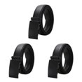 thumbnail image 4 of Cinturón de negocios Sonducket clásico para hombres Negro 125cm, 4 of 6