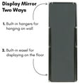 thumbnail image 6 of Americanflat Full Length Mirror With Stand - 22" x 59" Large Full Body Mirror for Bedroom, Living Room - 5ft Tall Floor Mirror Full Length - Black, 6 of 10