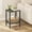 Charcoal Grey, variant on End Table, Set of 2, Side Table, Nightstand, 2-Tier Storage Shelf, Sofa Table for Small Space, Living Room, Bed Room