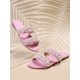 thumbnail image 4 of Women Faux Pearl Decor Slide Fashion Sandals, 4 of 4