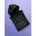 thumbnail image 3 of Neon Octopus Abduction Hoodie Men -Image by Shutterstock, Male Medium, 3 of 4