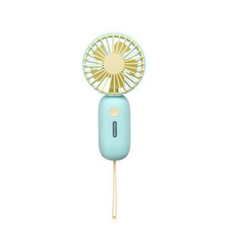 

HOOUDO Handheld Mini Fan Clearance Fans 2023 USB Handheld Mini Fan Cartoon Portable Lanyard Portable Pocket Charging Outdoor Fan Dormitory