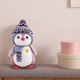 thumbnail image 4 of Muñeco de pingüino HUOGUO de peluche con sombrero y bufanda de 23 cm, 4 of 4