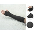 thumbnail image 2 of INSPIRE CHIC Women's Elbow Length Thumbhole Arm Warmer Fingerless Gloves, 2 of 6