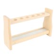 thumbnail image 1 of Wooden Detachable Test Tube Holder Stand Vial Rack Tube Rack Double Panel,Test Tube Rack for Microcentrifuge Tubes, 1 of 7