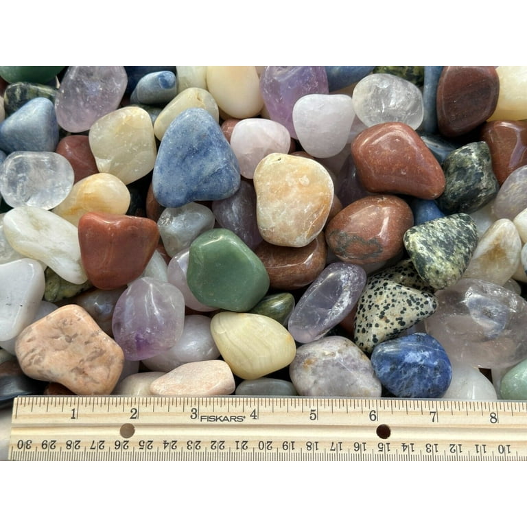 Tumbled Stone Mix, Large Mix Tumbled Stone, Healing Crystals