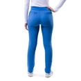 thumbnail image 2 of Adar Pro Scrubs For Women - Skinny Leg Yoga Scrub Pants - P7102 - Royal Blue - XXS, 2 of 7