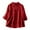 Womens Clothing Red, variant on Womens Dressy Blouses, Summer Tops for Women Casual Vintage Solid Color Button Down Short Sleeve V Neck T Shirts M-2XL
