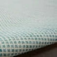 thumbnail image 3 of Nourison Courtyard Indoor/Outdoor Ivory Aqua 8' x 10' Area Rug, (8x10), 3 of 10