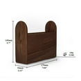 thumbnail image 5 of CONSDAN Napkin Holder, Wood Napkin Holder for Table, Solid Walnut, 5 of 6