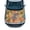 Bee & Floral Mandala Pattern, variant on Chririnla Fiery Black Horse & Red Roses Car Hood Cover - Waterproof Sunproof Auto Exterior Decoration - Universal Fit for Trucks, SUVs & Sedans