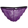 thumbnail image 1 of Braguitas de encaje de para mujer, ropa interior hipster, ropa interior M púrpura Colcomx Braguitas de encaje de bikini para mujer, 1 of 8