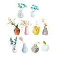 thumbnail image 3 of XDDST 14Pcs Mini Vase MagneticVase Refrigerator Sticker Ceramic Vase Set Refrigerator Sticker 3D Flower Vase for Fridge Kitchen Decoration Gift(No Flowers), 3 of 9