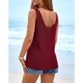 thumbnail image 6 of FreshPretty Sweater Vest Women Spring Summer Sleeveless V Neck Sparkle Knit Basic Loose Fit Tank Tops Vacation Outfits, 6 of 9