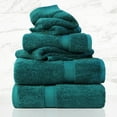 thumbnail image 2 of Superior Towel Set Egyptian Cotton Bath Towel Set , Blue(6 Pieces), 2 of 8