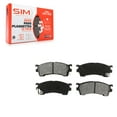 thumbnail image 1 of SIM Front Semi-Metallic Disc Brake Pads SIM-637 for Car Mazda Protege 626 Ford Probe MX-6, 1 of 8