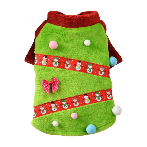 Ropa de Navidad para mascotas Ropa de año de nuevo para mascotas S