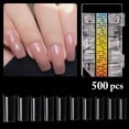 thumbnail image 3 of 500PCS Nail Extension Mold DIY Reusable False Nail Tips Gel Nail Mold for Women, 3 of 10
