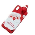 thumbnail image 4 of Christmas Mobile Phone Case Snowflake Santa Claus TPU Protective Cover, Replacement for iPhone XS Max 6.5, Type 3 Workhe, 4 of 8