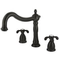thumbnail image 1 of Kingston Brass KS1345TX Two Handle Roman Tub Filler, 1 of 1