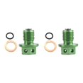 thumbnail image 2 of ZheElen Magnetic Oil Drain Plug for Motorcycle Upgrade Parts Parts Replacement Green 12X1.25mm 2Set, 2 of 6