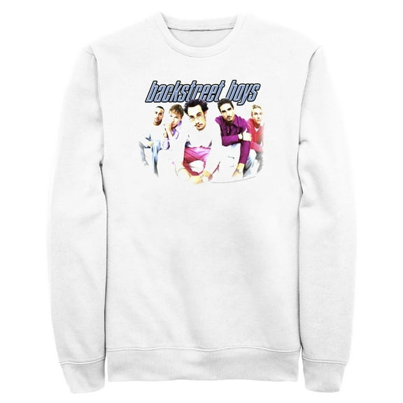 Men's Backstreet Boys Fisheye Group Shot  Sweatshirt