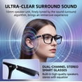 thumbnail image 2 of Gafas inteligentes MNVOEQ con traductor IA, Bluetooth y lentes fotocromáticas, 2 of 9