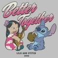 thumbnail image 2 of Womens Lilo & Stitch Better Together T Shirt, 2 of 4